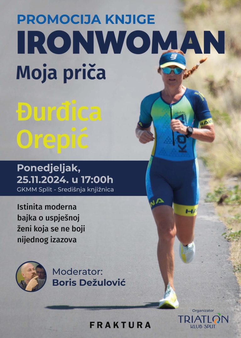 Promocija knjige Đurđice Orepić: Ironwoman