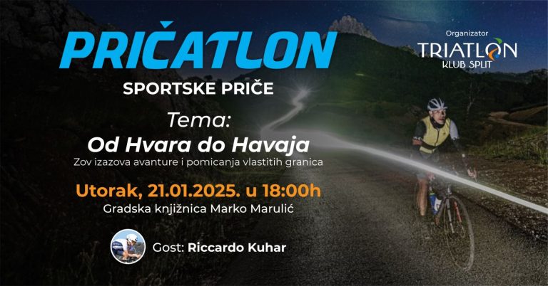 Pričatlon: Riccard Kuhar, „Od Hvara do Havaja”