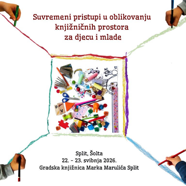 STRUČNI SKUP: Suvremeni pristupi u oblikovanju knjižničnih prostora za djecu i mlade