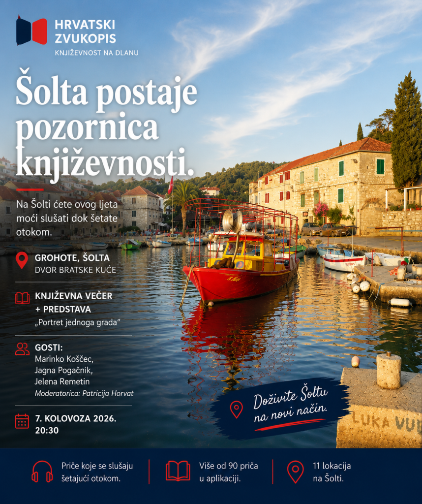 pozivnica na događanje; svi podaci spomenuti su u tekstu