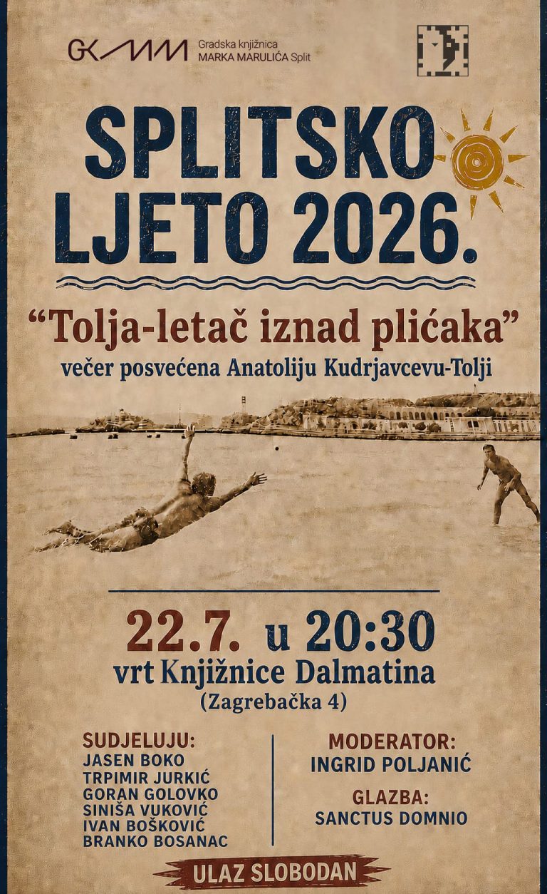 „Tolja – letač iznad plićaka: večer sjećanja na Anatolija Kudrjavceva”